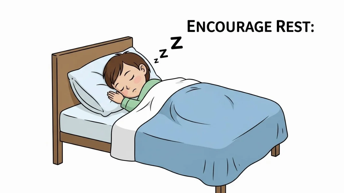 Hình ảnh trẻ đang được bác sĩ thăm khám và kiểm tra sức khỏe