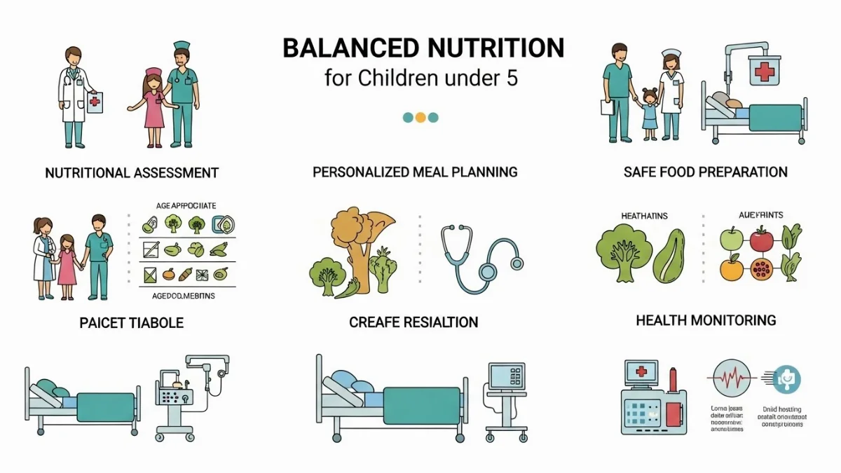 Dấu hiệu trẻ bị thiếu hụt dinh dưỡng và chậm tăng cân