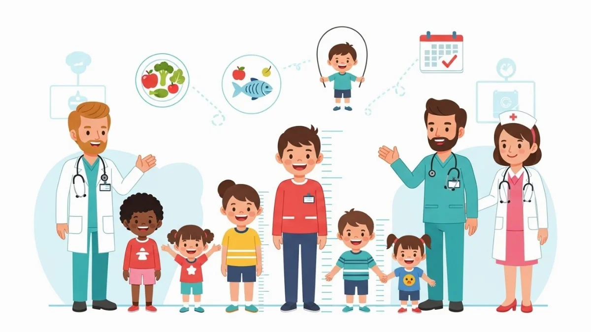 Trẻ có chiều cao tốt tự tin tham gia các môn thể thao vận động